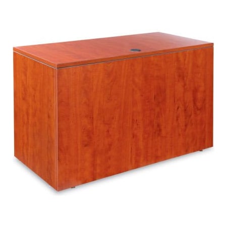 Alera Alera Reversible Return/Bridge - 47-1/4"W x 23-5/8"D - Med Cherry - Valencia Series ALEVA354824MC